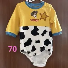 バースデイ　ロンパース　70 トイストーリー　ウッディ