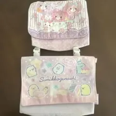 すみっコぐらし 移動ポケット ピンク