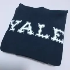 【YALE】Champion リバースウィーブ パーカー USA製 ネイビー L