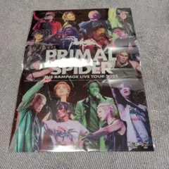 THE RAMPAGE PRIMAL SPIDER クリアポスター