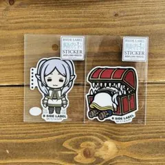 葬送のフリーレン ステッカー シール B-SIDE LABEL 2枚セットのサムネイル