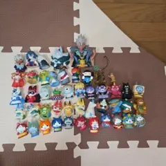 妖怪ウォッチ フィギュア指人形セット 63体 ソフビ 貴重 即日発送