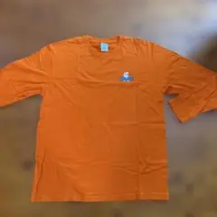 Printstar オレンジ Tシャツ Lサイズ