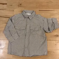 ZARA ストライプ柄 デニムシャツ 2-3歳