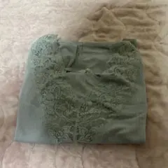 PINK ELEPHANT 薄い緑の長袖肌着