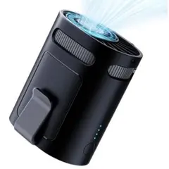 ベルトファン 腰掛け扇風機 携帯扇風機 大風量 バッテリー内蔵 充電式