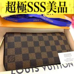 ルイ ヴィトン◎ジッピーウォレット ダミエ エベヌ ラウンドファスナー 長財布