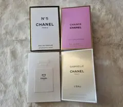 CHANEL 香水サンプル4本セット N°5 Chance Gabrielle他