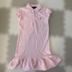 ラルフローレン／ポロシャツワンピース／ピンク／サイズ6