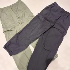 UNIQLO カーゴジョガーパンツ 150（2枚セット）