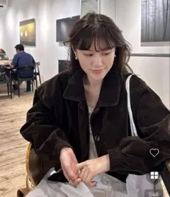 daisy nugu スエードクラシックジャンパー