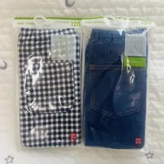 UNIQLOレギンス 7分丈 120サイズ 2点セット