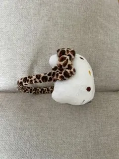 ハローキティ ヒョウ柄　みみあて　イヤーマフ