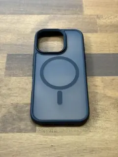 iPhone16Pro用 MagSafe対応クリアブラックケース