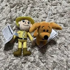 おさるのジョージ　マスコット　みんなといっしょ　黄色いおじさん　ハンドリー