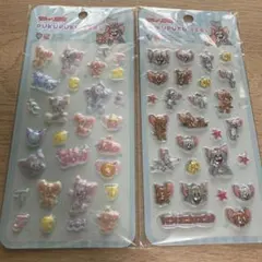 トムとジェリー　ぷくぷくシール　2セット