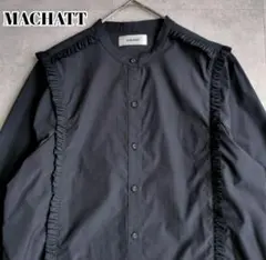 マチャット machatt レース襟 半袖ブラウス ブラック マチャット♡machatt♡レース襟 ・半袖ブラウス - メルカリ