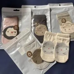 NEMO BABY ベビー靴下 動物柄 5点セット　10センチ未使用品