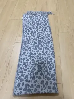 レオパード柄マフラー