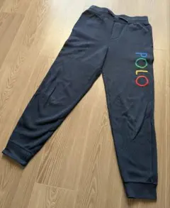 POLO ネイビー スウェットパンツ
