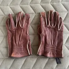 HAROLD'S GEAR レザーグローブ ブラウンのサムネイル