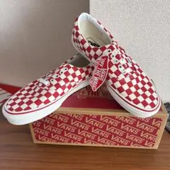 VANS Era エラ Checkerboard バンズ チェッカーボード　赤