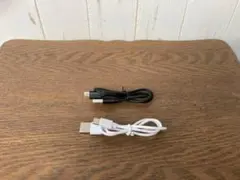 USB-Type-C ケーブル 2本セット 黒 白