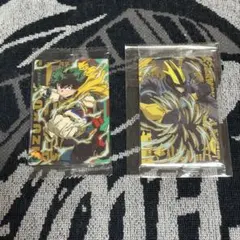 ヒロアカ ウエハース4 緑谷出久レア オールマイトレア