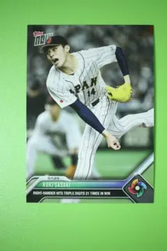 佐々木朗希 2023 WBC チャンピオンカード 侍ジャパントレーディング