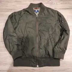 UNIQLO MA-1ジャケット サイズ110 オリーブグリーン