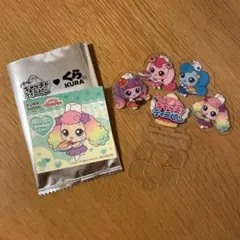 キャッチ！ティニピン くら寿司 コラボ ステッカー　ポワンピン ストローチャーム