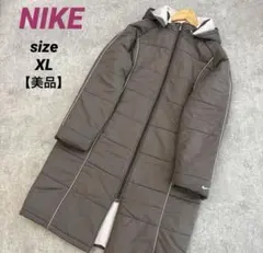 【美品】✨NIKE ナイキ　中綿キルティング　レディース　ベンチコート　XL