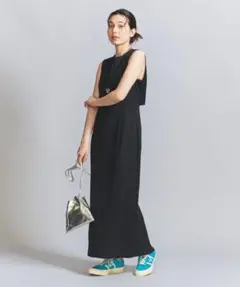 【短期掲載】BEAUTY&YOUTH ブラック ノースリーブワンピース