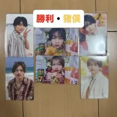 timelesz FAM トレカ　勝利・猪俣