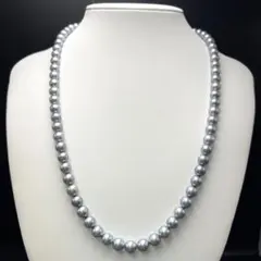 タサキ アコヤ真珠 パール ネックレス 7.0-7.5mm SILVER