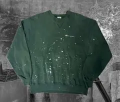 90's champion リバースウィーブ　ペンキ飛び 短丈ボックス