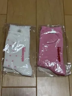 ミキハウス　MIKI HOUSE キッズ靴下2足セット 17-19cm 新品