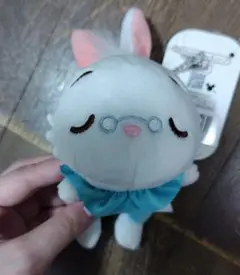 ディズニー　白うさぎ　プラッシュキーチェーン　不思議の国のアリス