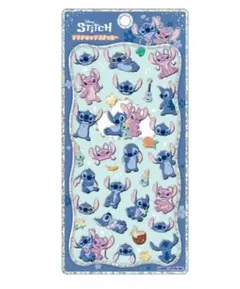 スティッチ プチドロップステッカー