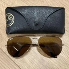 Ray-Ban RB3025 AVIATOR ブラウンレンズ