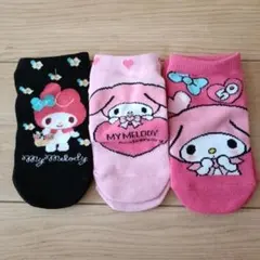 マイメロディ キッズ靴下 3足セット