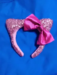 USJ ハローキティ　ピンクスパンコールカチューシャ