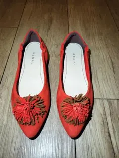 パンプス フラットシューズ