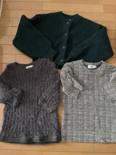 アズールバイマウジー　ニット　半袖トップス3点セット