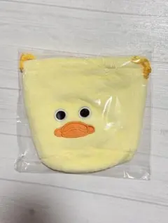 mojojojo フェイス巾着 ポーチ ひよこ