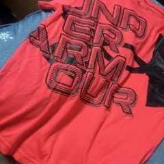 Under Armour Tシャツ YLGサイズ レッド