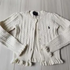 Ralph Lauren 白カーディガン サイズ5