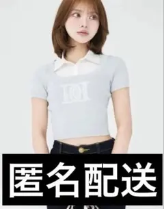 Darich ダーリッチ DDロゴレイヤードニットトップス SAXのサムネイル
