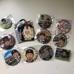 若鷹ガチャ 福岡ソフトバンクホークス 缶バッジセット 柳田悠岐 千賀滉