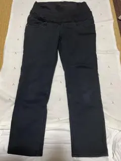 マタニティーパンツ 黒　裏起毛　フリース　冬用　L 千趣会　ベルメゾン　ズボン